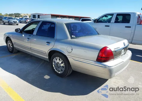 2007 Mercury Grand Marquis Gs из США, поврежденный, VIN 2MEFM74V87X636611